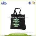 recycling wholesale black cotton tote bags